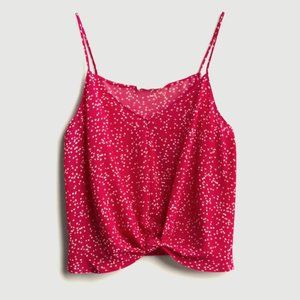 Lush Knot Front Cropped Cami